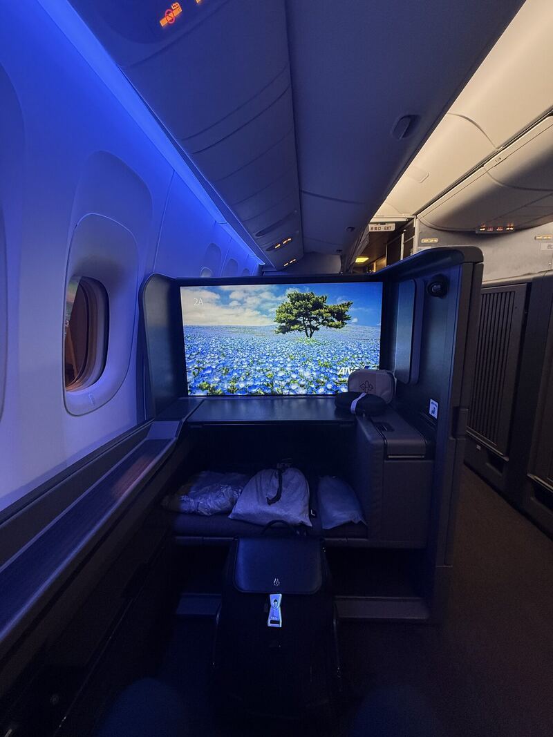 ANA The Suite, Tokyo to San Francisco