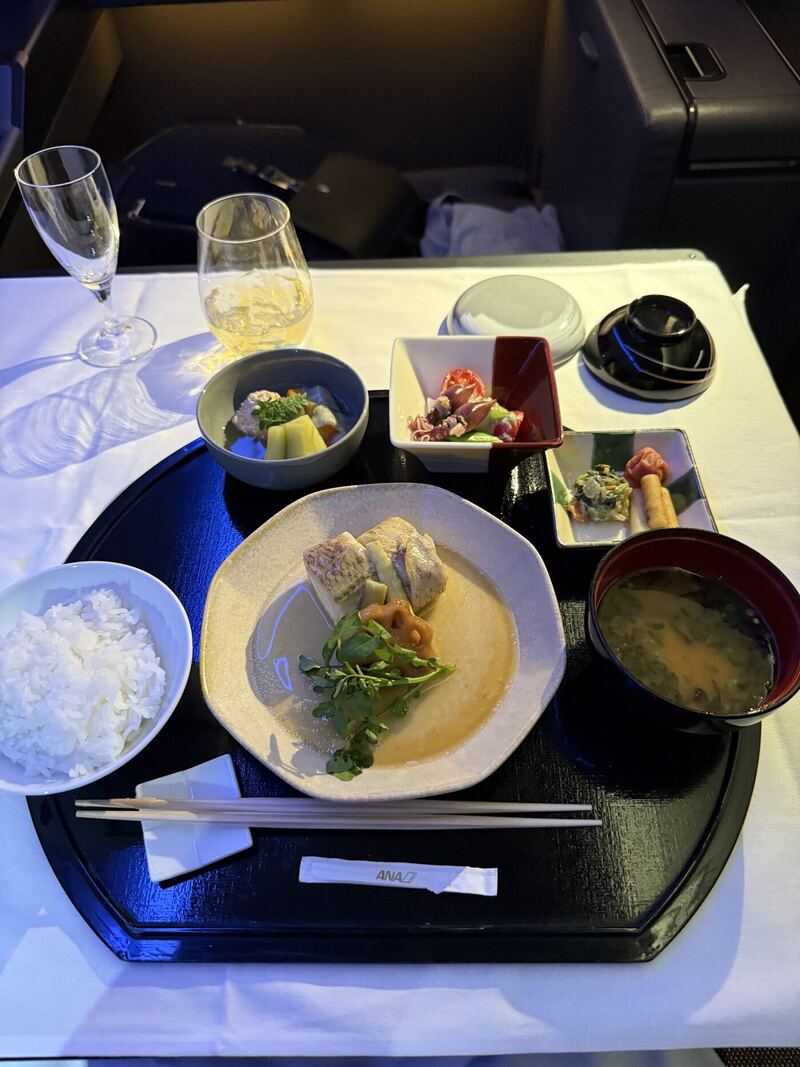 ANA The Suite, Tokyo to San Francisco